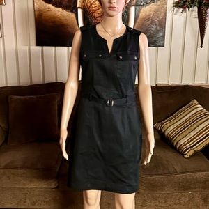Banana Republic • Size 6 • Black • Sleeveless • Midi • Dress • New W/ Tags
